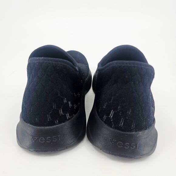 Vessi Skyline Waterproof Extremely Breathable Knit Sneaker Shoe Black Women's 11 - Picture 4 of 8